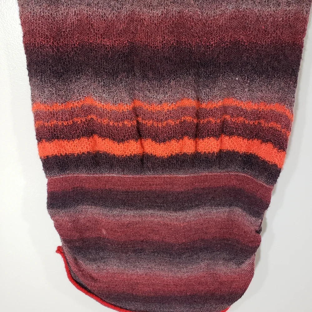 FREE PEOPLE ombre striped tunic sweater dress
